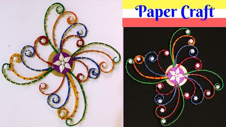 Extraordinary Smart DIY Wall Decor with Paper - Wall Decoration Ideas with Paper - Saifa Craft