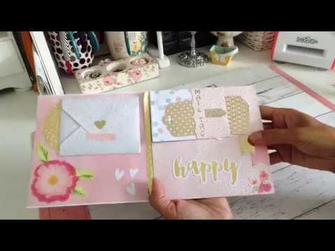 Flipbook Style Base TUTORIAL #3 - Using One 12x12 Paper