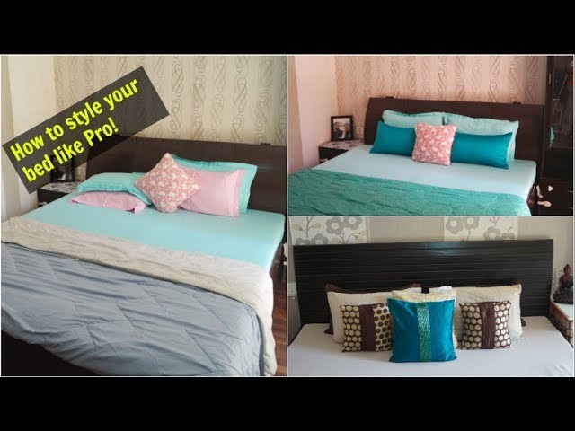 Home Decor : How to Style your Bed In 5 Different Ways | Organizopedia