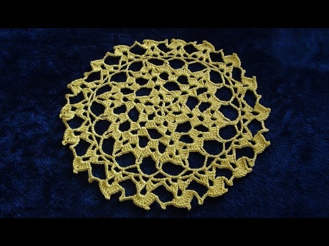 How to Crochet 16'' Lace Doily Pattern #725│by ThePatternFamily