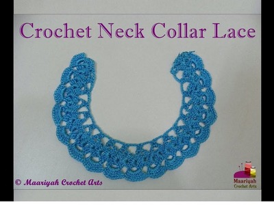 How to Crochet Collar Neck Lace - 007
