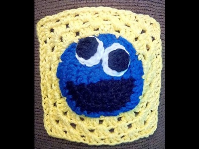 How to Crochet Muppets Granny Square & C2C Afghan