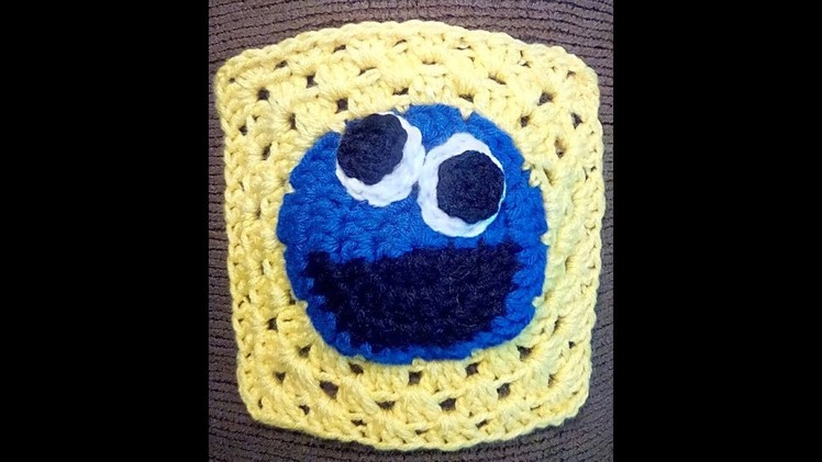 How to Crochet Muppets Granny Square & C2C Afghan