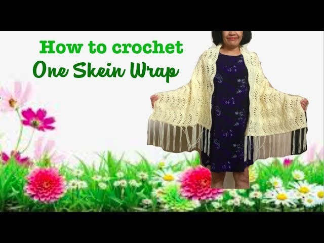 How to crochet One Skein Wrap