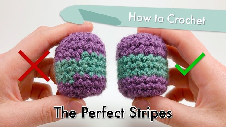 How to Crochet The Perfect Stripes