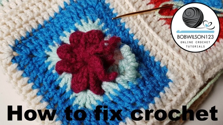 How to fix crochet