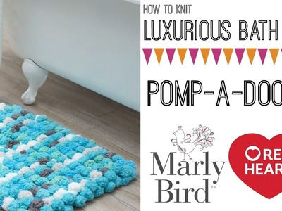How to Knit Pomp-a-Doodle Rug