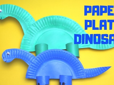How to Make a Paper Plate Dinosaur | Paper Plate Craft