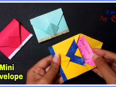 How To Make Mini Envelope Super Easy - DIY Mini Envelope - Paper Envelope Tutorial