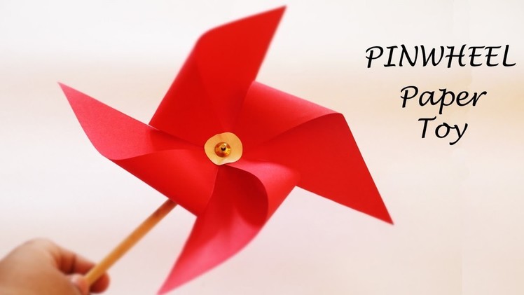 How to Make Paper Pinwheel. Paper Windmill | DIY Paper Toys for  Kids