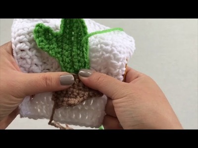 How to Sew An Applique onto Crochet