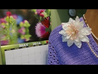 J's Crochet - A Mother's Day Lace Shawl. EP. #88.