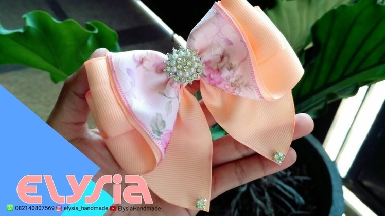 Laço Diva ???? Diva Ribbon Bow ???? DIY by Elysia Handmad