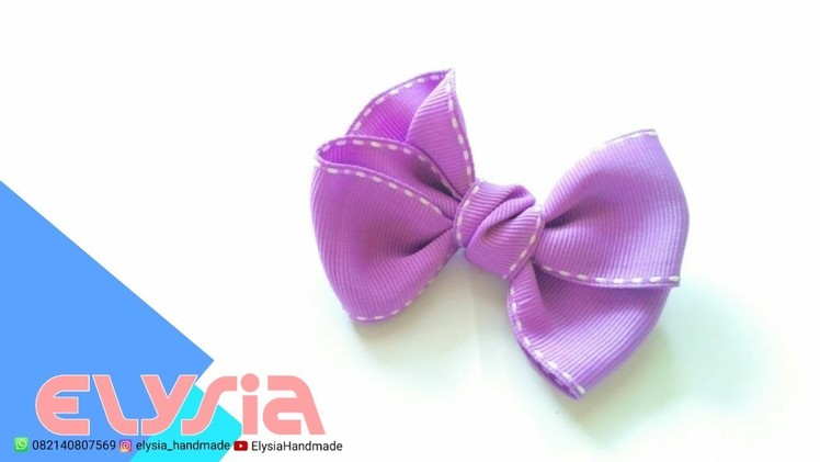 Laço Elena ???? Elena #Ribbon Bow ???? DIY by Elysia Handmade