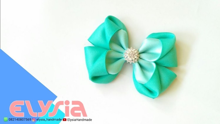 Laço Gisel ???? Gisel Ribbon Bow ???? DIY by Elysia Handmade
