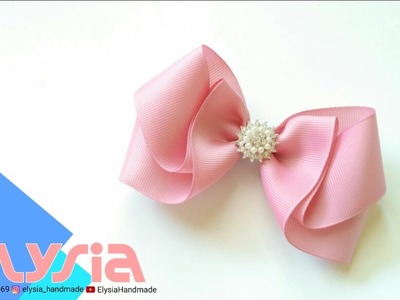 Laço Marsha ???? #Ribbon Bow ???? DIY by Elysia Handmade