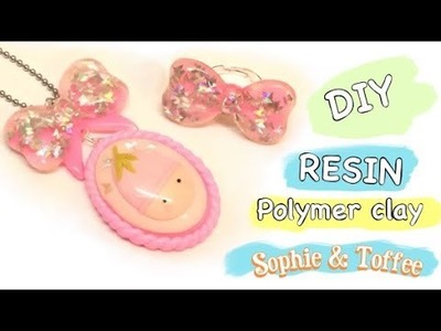 Making molds and kawaii jewelry-  DIY- Resin-  Polymer clay- Sophie & Toffee April Box