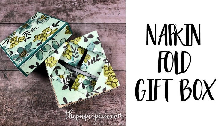 Napkin Fold Gift Box