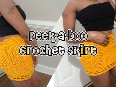 Peek-a-boo Crochet Skirt | Naturally Danielle !