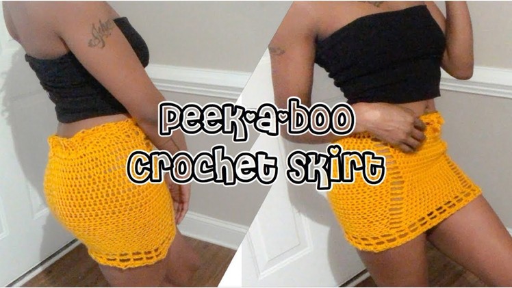 Peek-a-boo Crochet Skirt | Naturally Danielle !