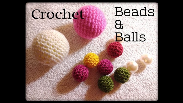 Simple method???? How to do crochet on bead & ball ????| DIY CROCHET BEAD PATTERN