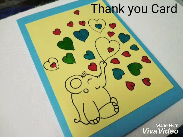 Thank you Card | Card Ideas | DIY