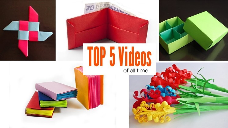 Top 5 videos | DIY Paper crafts | Origami4ik