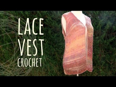 Tutorial Lace Vest Easy Crochet