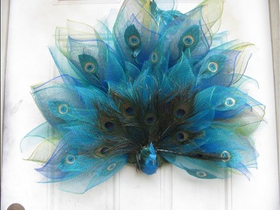 1 of 3 How To Make Carmen's, Fancy Peacock Wreath