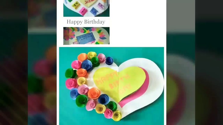 Beautiful Birthday Card for Best Friend. . How to make beautiful birthday card only with paper.