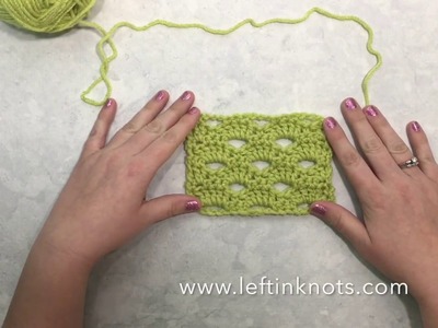 Crochet Arcade Stitch Tutorial - Right Handed