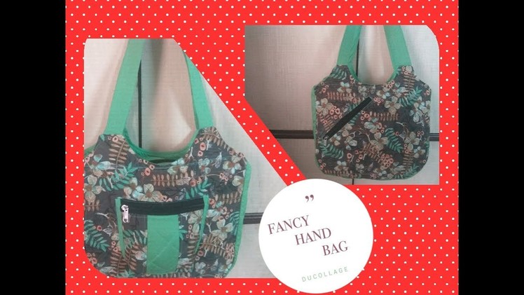 DIY  how to sew  Fancy Hand Bag at home perfectly