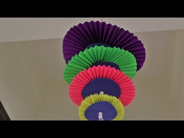 DIY-Paper Wall Hanging out of Paper | How to Make Paper Wall Hanging | Paper Craft Ideas