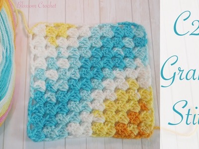 Easy Crochet: Corner to Corner Granny Square Blanket
