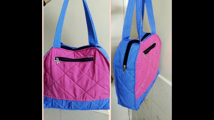 Fancy hand bag. how to sew fancy bag at home