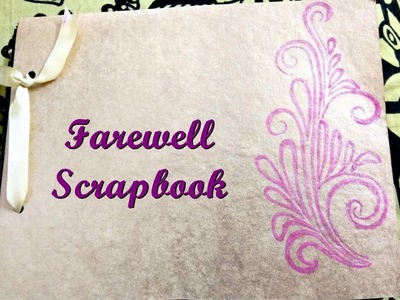 Farewell Scrapbook Ideas||