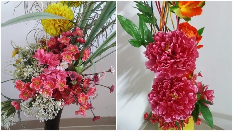 HOW TO CLEAN AND WASH ARTIFICIAL FLOWERS AT HOME