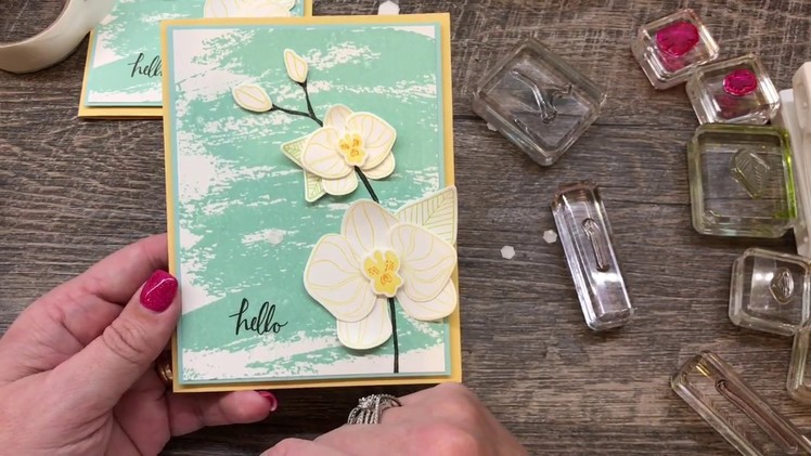 How to create a simple Climbing Orchid Card
