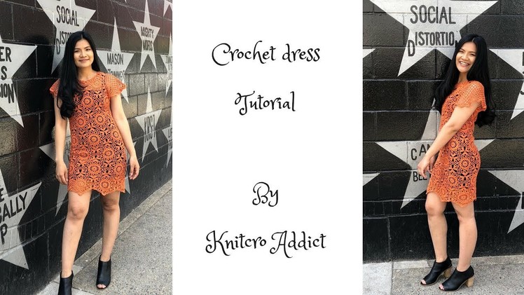 How to crochet summer dress - Part 2