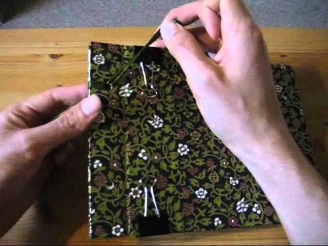 How to make a book with Japanese binding