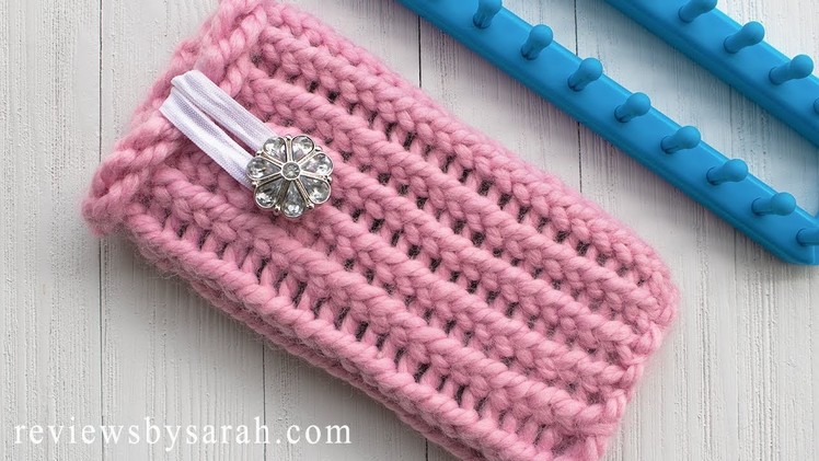 How to Make a Cell Phone Case by Loom Knitting - Knit Cases for iPhone Samsung or Android