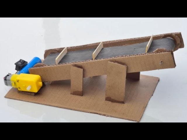 How to Make a Conveyor Belt (very easy)