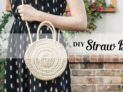 How to Make a DIY Straw Bag