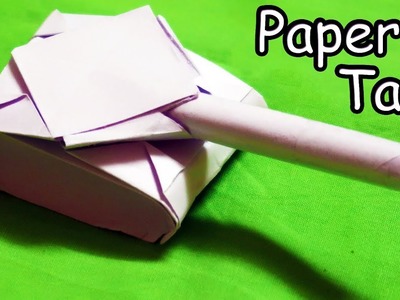 How to make a Paper Tank | Easy | Tutorial