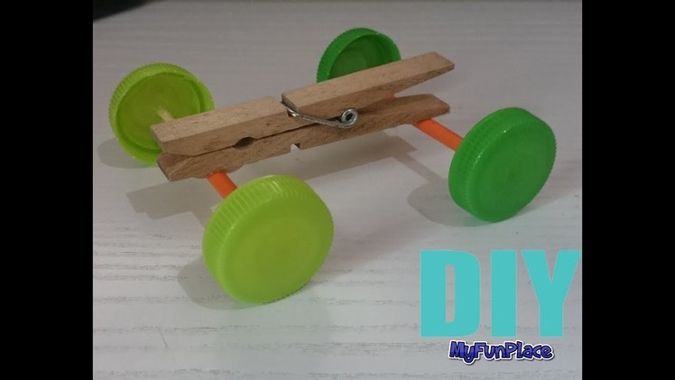 How To Make A Toy Car - Very Easy