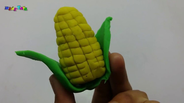 How To Make Corn For Children - Play Doh  I Widy Toys