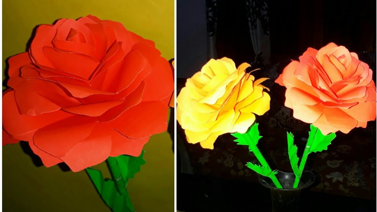 how-to-make-easy-realistic-and-beautiful-paper-rose-how-to-make-real