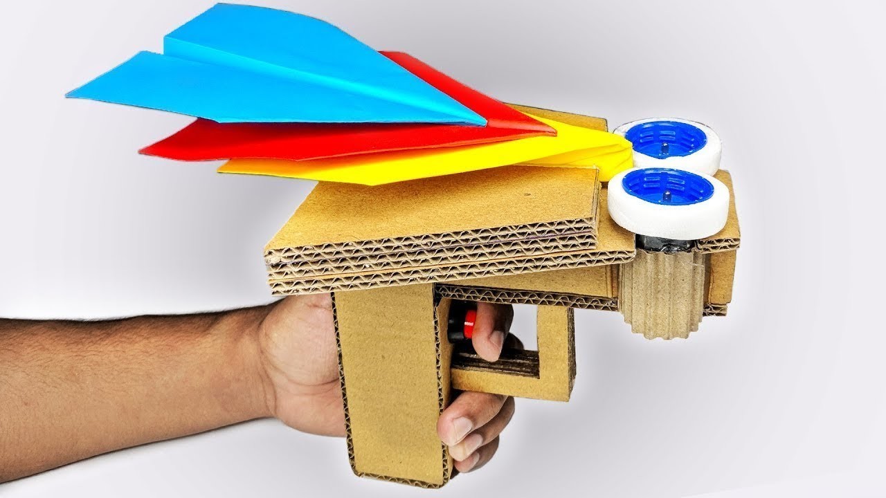 how-to-make-paper-rocket-by-using-dc-motor-rocket-launcher-ideas-factory