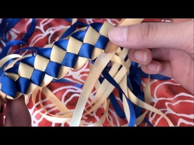 How to Make Ribbon Leis with Two Ribbons