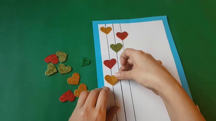 How to make simple love card for friend lover